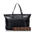 Gucci Tote Bag Black GG Imprimé Canvas
