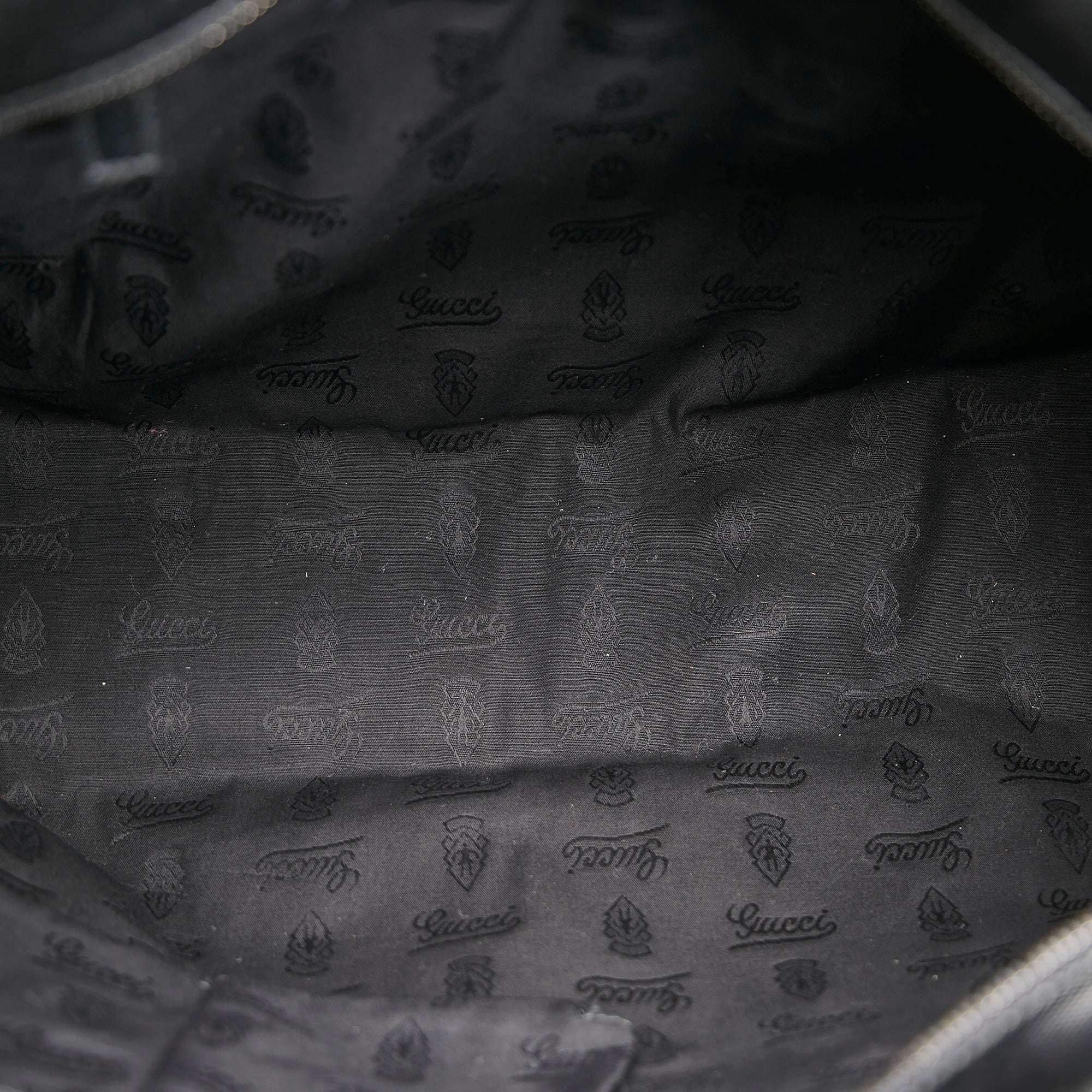 Gucci Tote Bag Black GG Imprimé Canvas