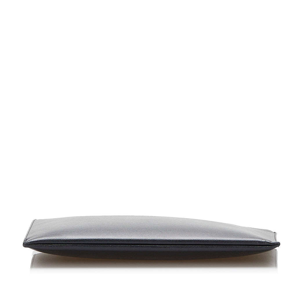 SAINT LAURENT Leather Clutch Clutch Bag