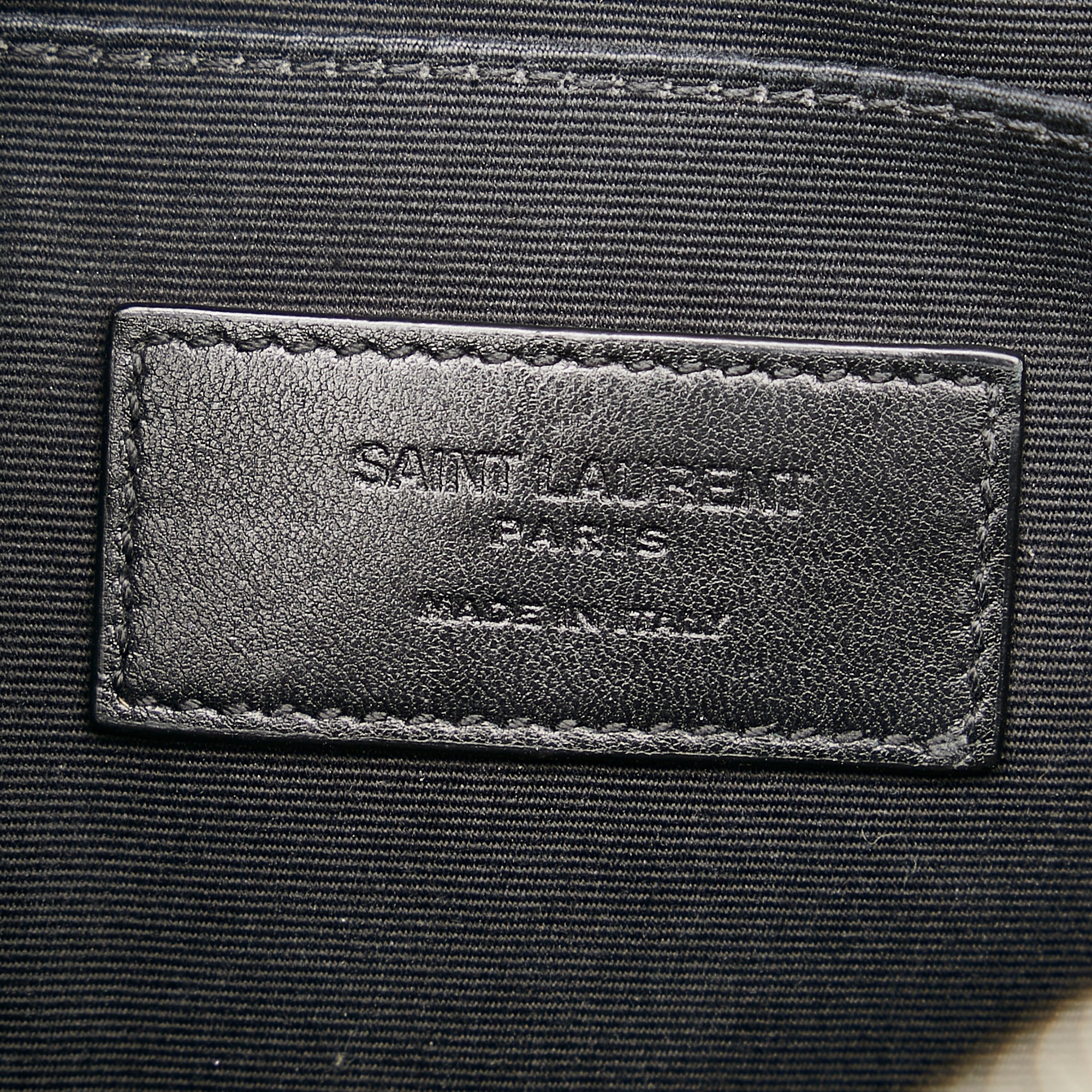 SAINT LAURENT Leather Clutch Clutch Bag