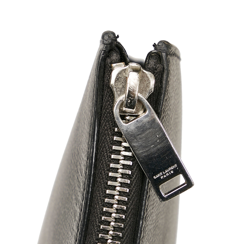 SAINT LAURENT Leather Clutch Clutch Bag