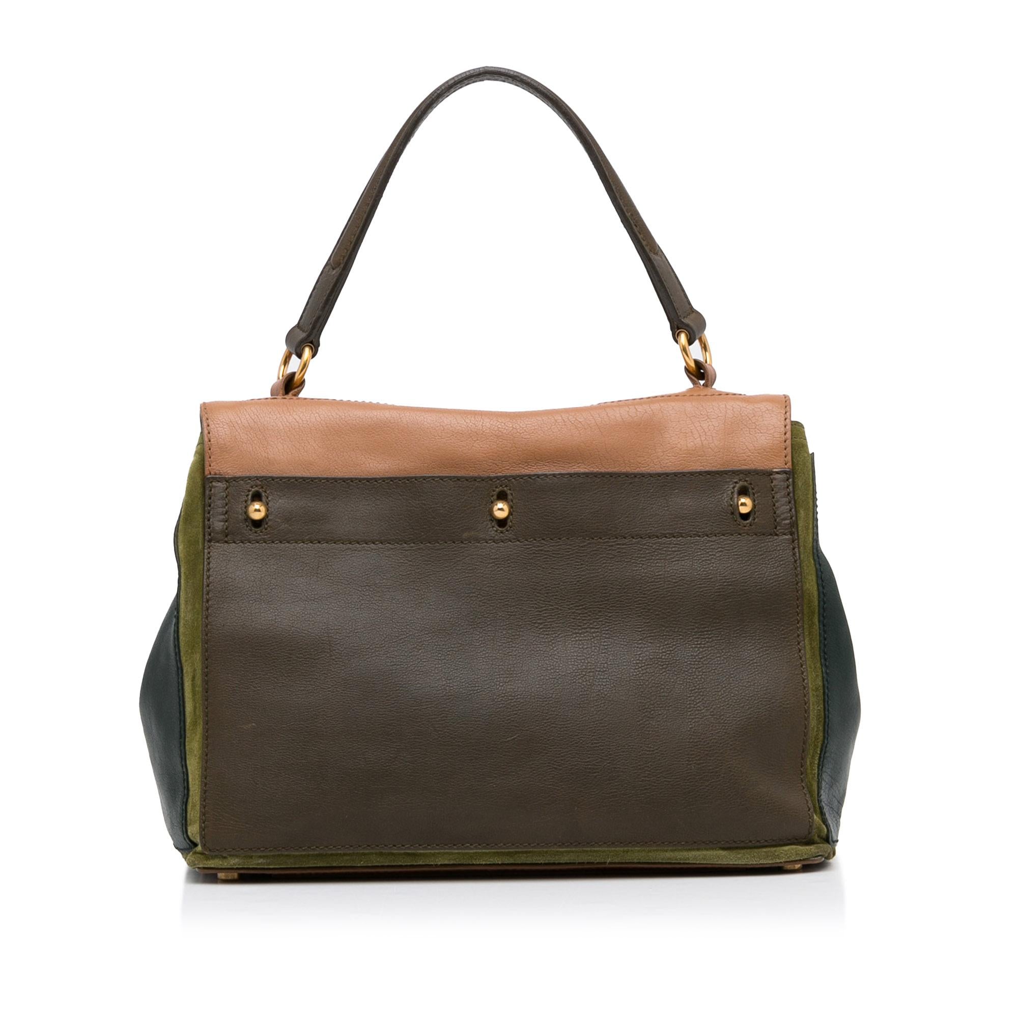 Saint Laurent Bicolor Muse Two (SHG-YW2aQn)