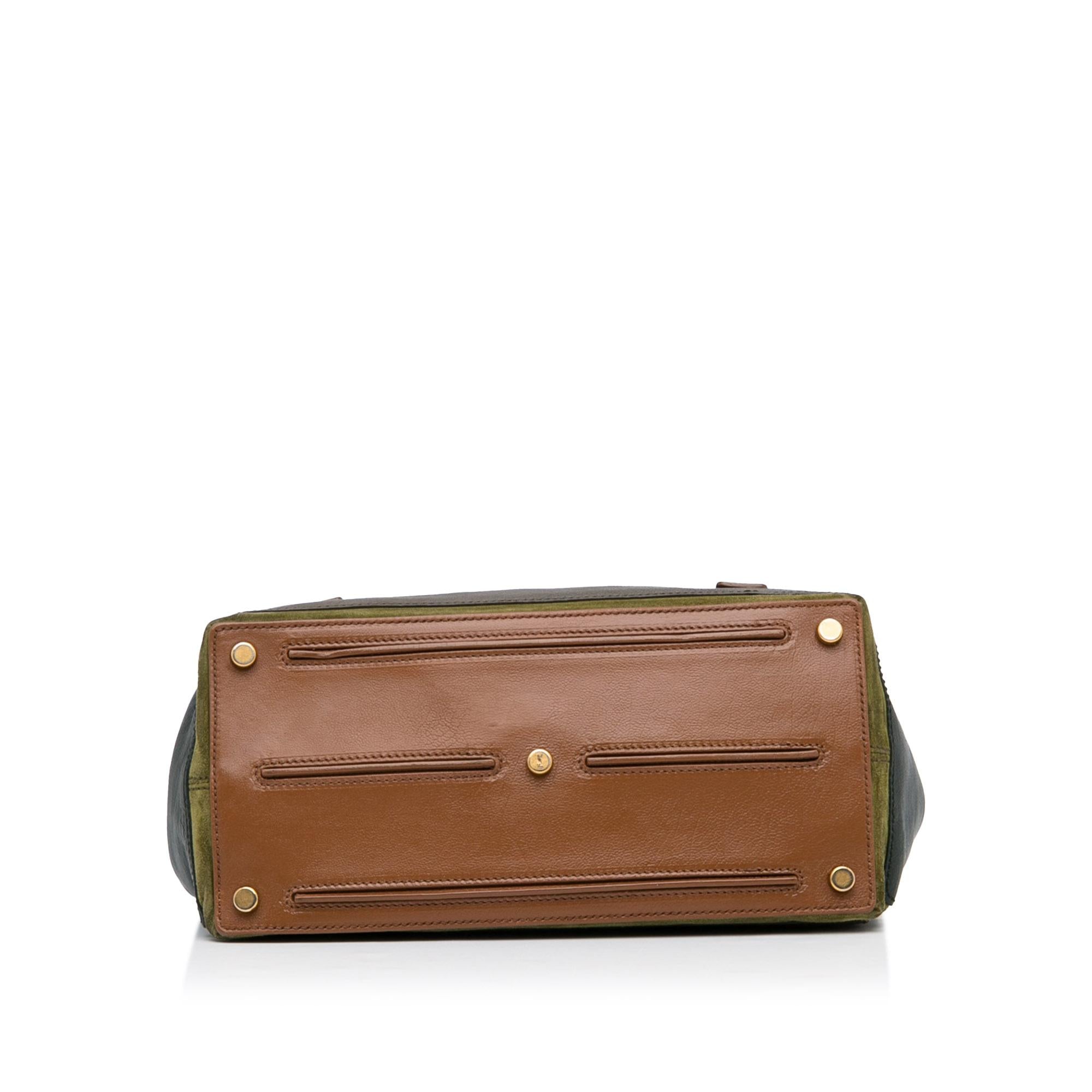 Saint Laurent Bicolor Muse Two (SHG-YW2aQn)