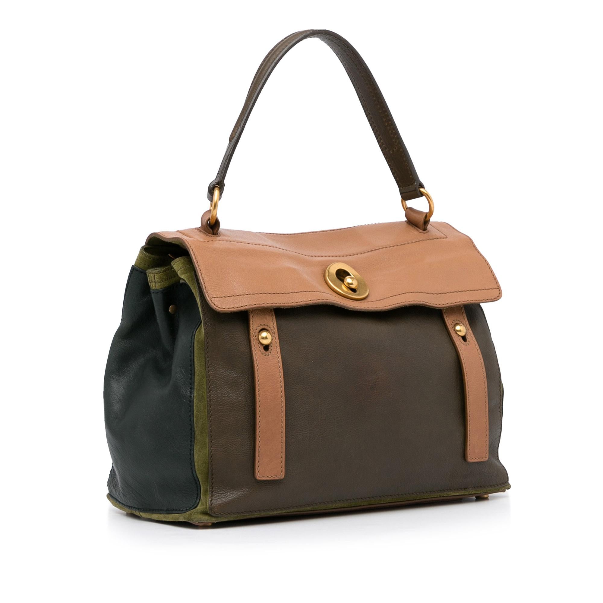 Saint Laurent Bicolor Muse Two (SHG-YW2aQn)