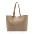 Saint Laurent Calfskin Large Shopping Tote