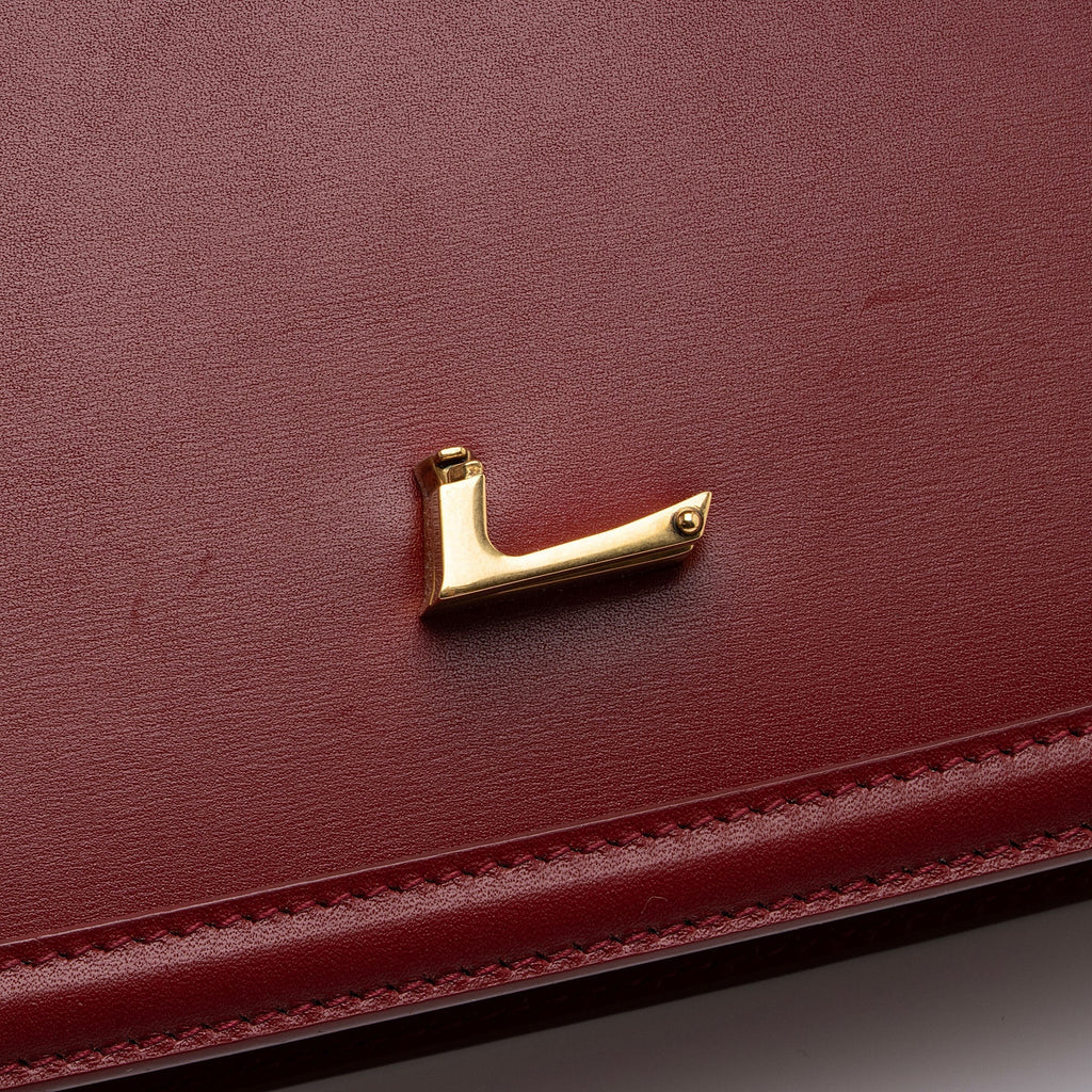 Saint Laurent Calfskin Monogram Solferino Medium Shoulder Bag (SHF-UzxBQh)
