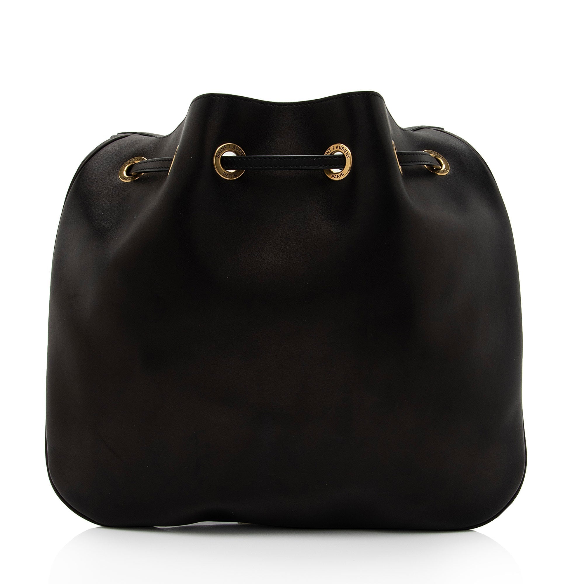 Saint Laurent Calfskin Paris VII Medium Hobo (SHF-meO3qA)