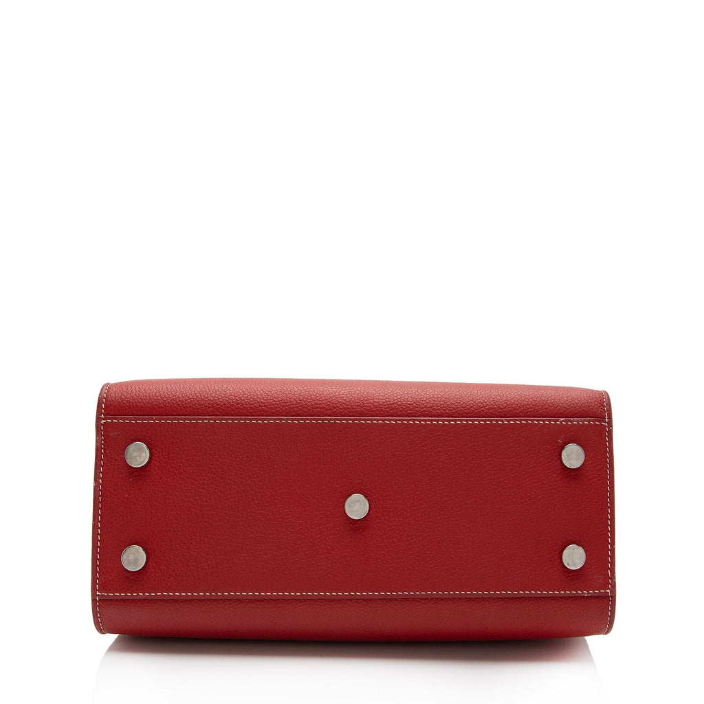 Saint Laurent Calfskin Sac De Jour Baby Tote (SHF-9fX2F7)