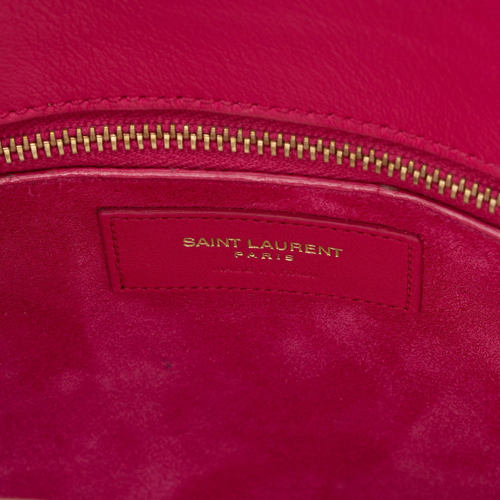 Saint Laurent Calfskin Sac De Jour Small Tote (SHF-YSSFMG)