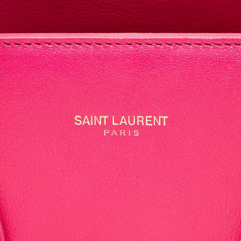 Saint Laurent Calfskin Sac De Jour Small Tote (SHF-YSSFMG)