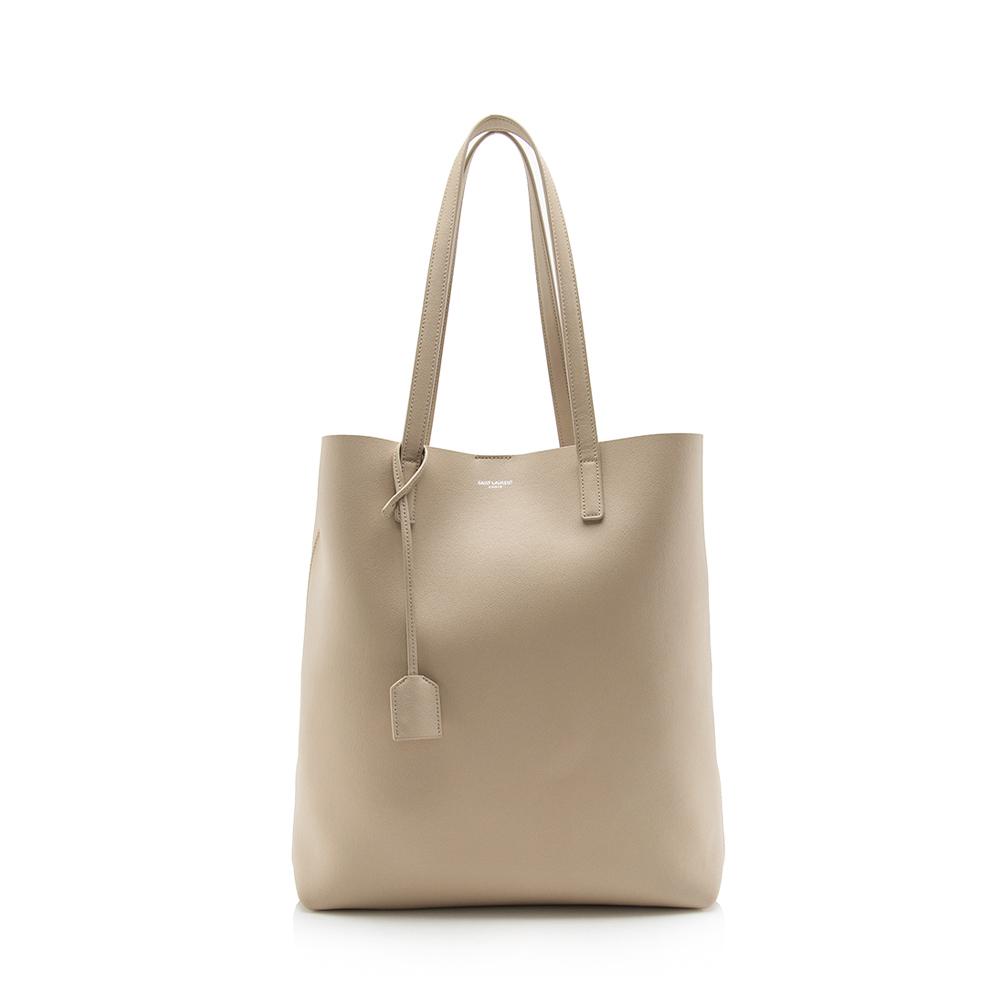 Saint Laurent Calfskin Toy Shopping Tote (SHF-17754)