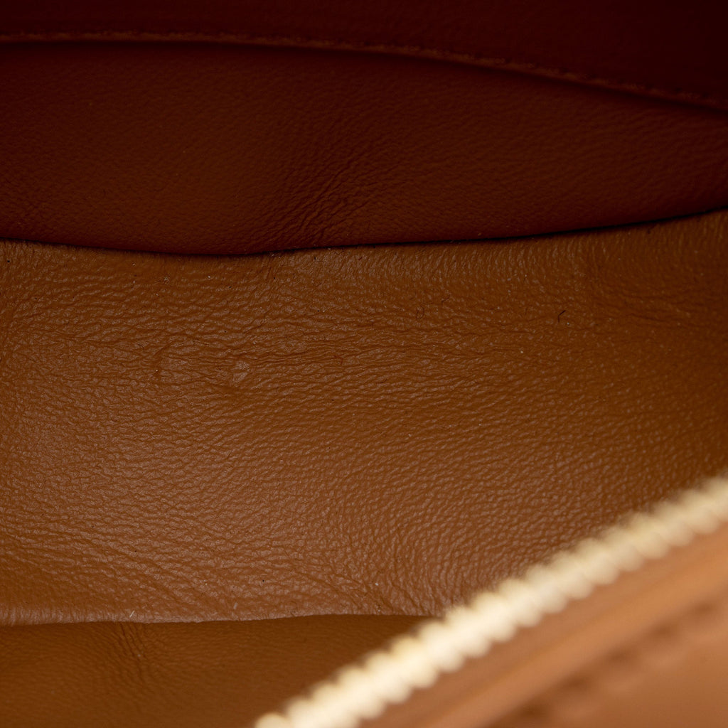 Saint Laurent Canvas Calfskin Monogram Sac Coeur Crossbody Bag (SHF-XpAZQc)