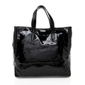 Saint Laurent Croc Embossed Patent Leather Raspail Tote (SHF-19265)