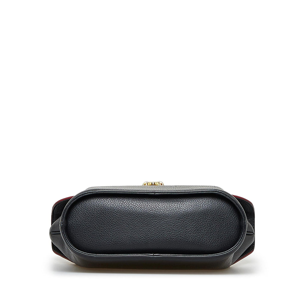 Saint Laurent Diamond Cut Leather Satchel (SHG-0dQrEq)