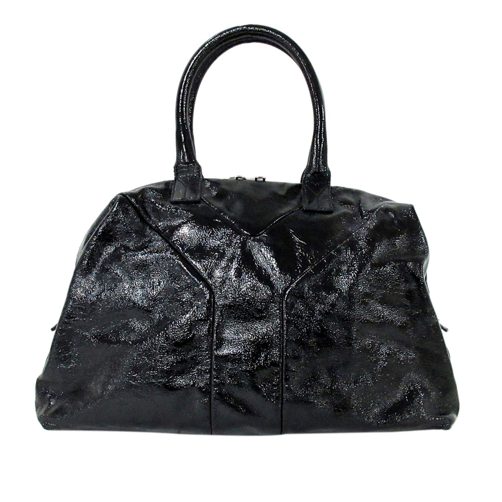 Saint Laurent Easy Y Patent Leather Tote Bag (SHG-33497)