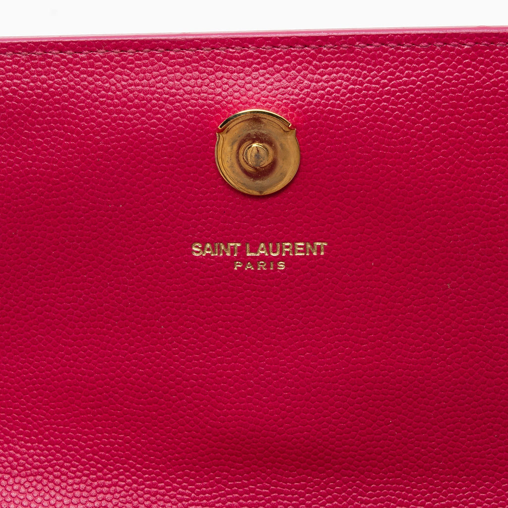 Saint Laurent Grain de Poudre Monogram Kate Small Crossbody Bag (SHF-ip71h6)