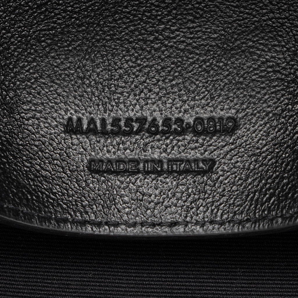 Saint Laurent Grain de Poudre Monogram Uptown Medium Tote (SHF-LkpDCr)