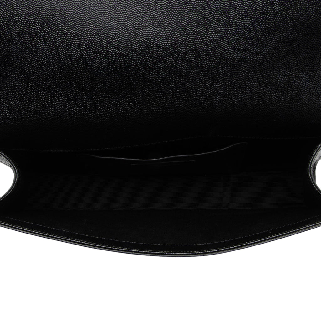 Saint Laurent Grain de Poudre Studded Monogram Kate Clutch (SHF-nhucIE)
