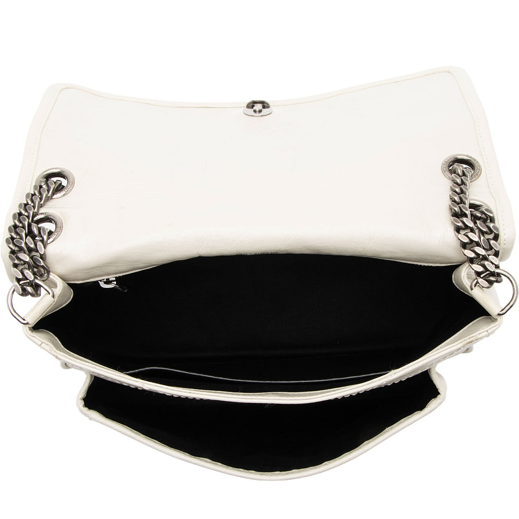 Saint Laurent Lambskin Monogram Niki Medium Shoulder Bag (SHF-bFf3zX)