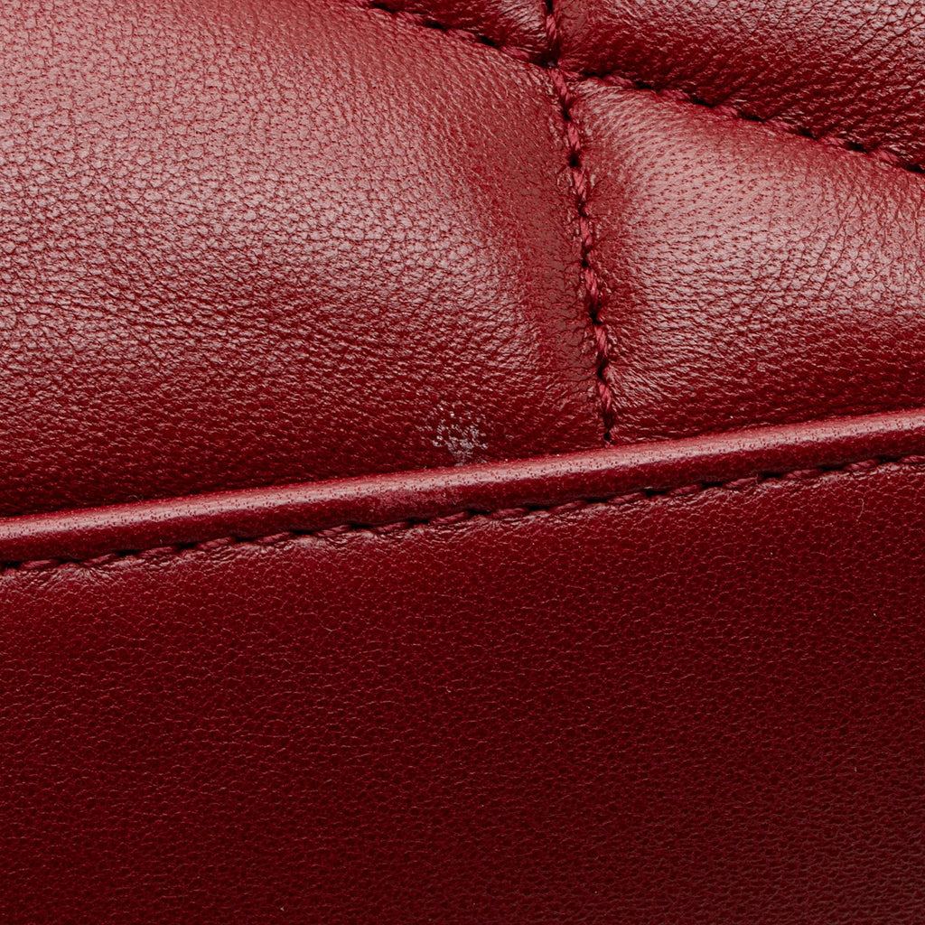 Saint Laurent Lambskin Monogram Puffer LouLou Medium Shoulder Bag (SHF-UfpAmc)