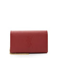 Saint Laurent Leather Belle de Jour Chain Wallet (SHF-IinJeF)