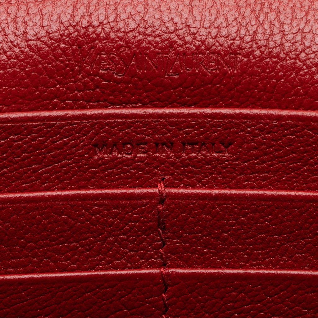 Saint Laurent Leather Belle de Jour Chain Wallet (SHF-IinJeF)