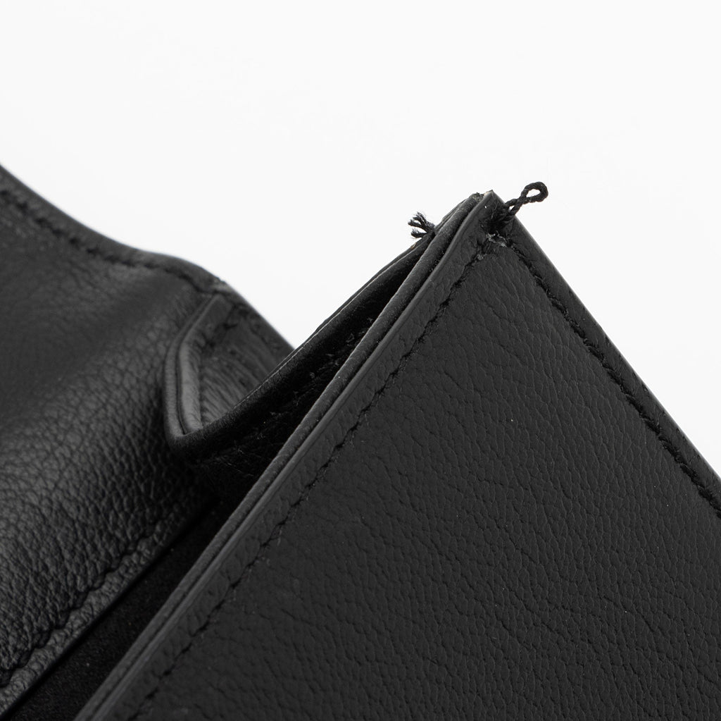 Saint Laurent Leather Belle de Jour Large Clutch (SHF-P2EMKL)