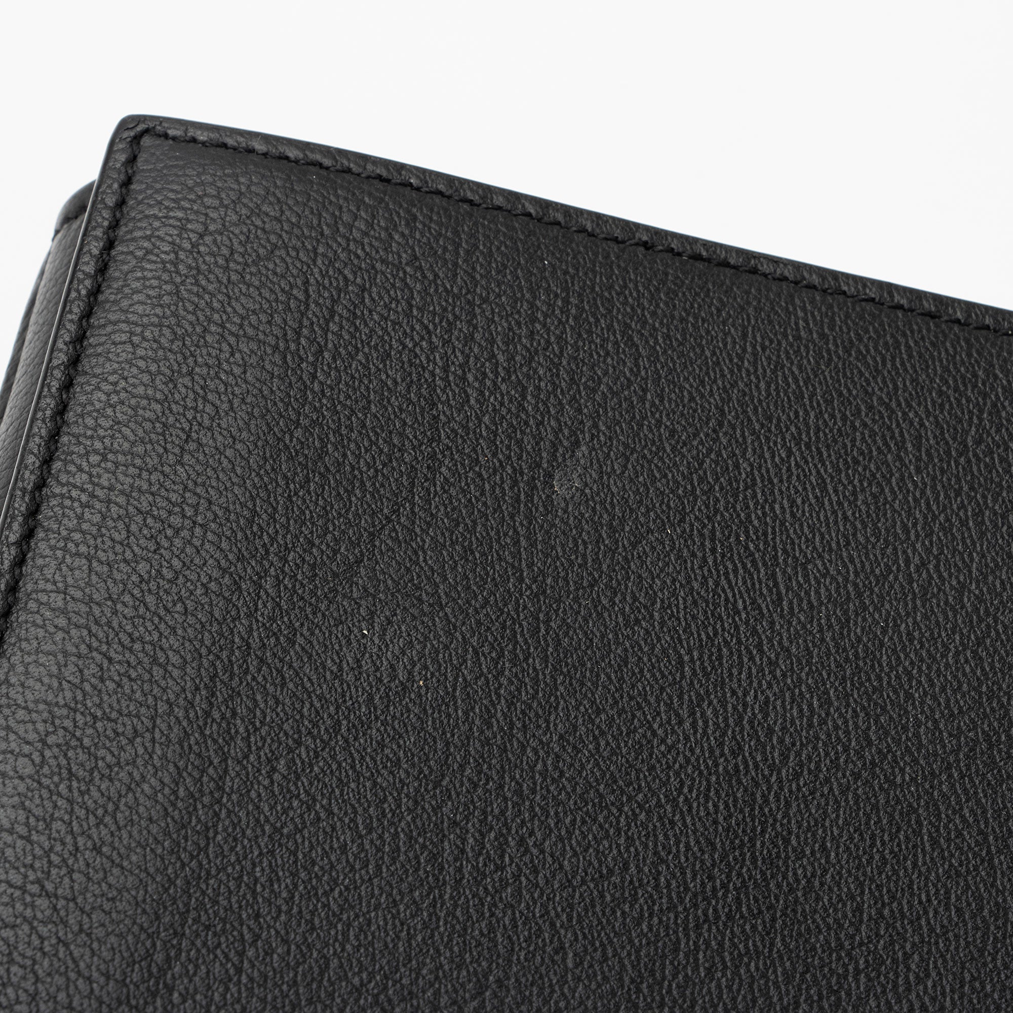 Saint Laurent Leather Belle de Jour Large Clutch (SHF-P2EMKL)