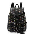 Saint Laurent Leather Prairie Floral Festival Backpack (SHF-VN9m0q)
