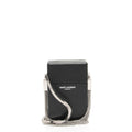 Saint Laurent Leather Smoking Box Crossbody Bag (SHF-CnxfOo)