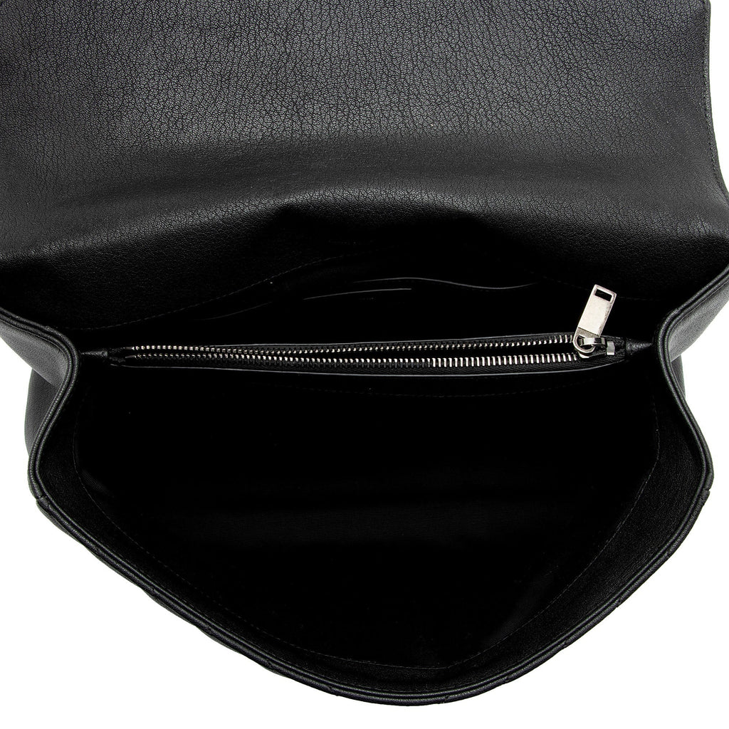 Saint Laurent Matelasse Calfskin Monogram College Large Shoulder Bag (SHF-6MZ4bL)