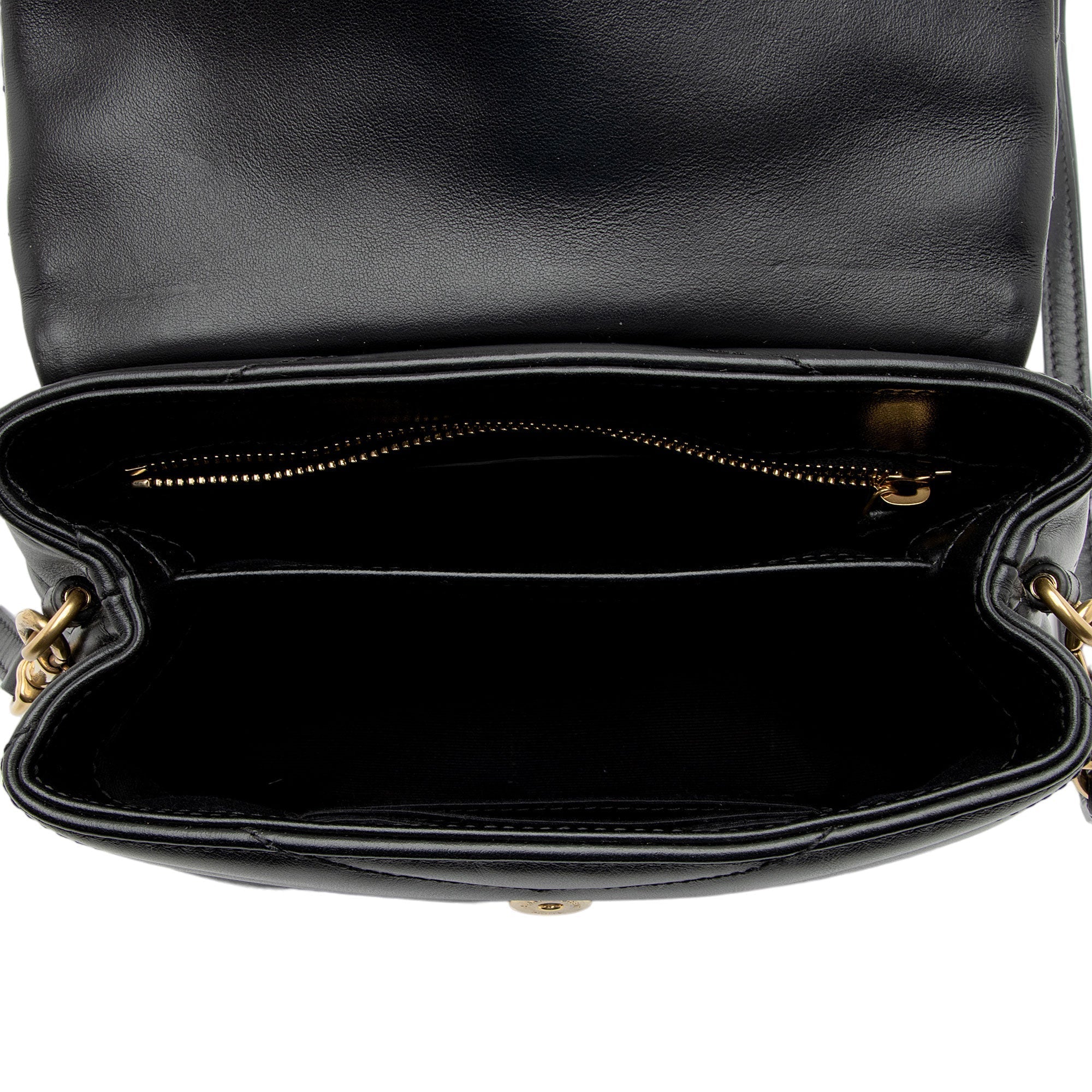 Saint Laurent Matelasse Calfskin Monogram LouLou Toy Crossbody Bag (SHF-8TLGZ0)