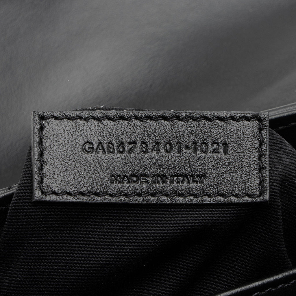Saint Laurent Matelasse Calfskin Monogram LouLou Toy Crossbody Bag (SHF-XA7PvZ)