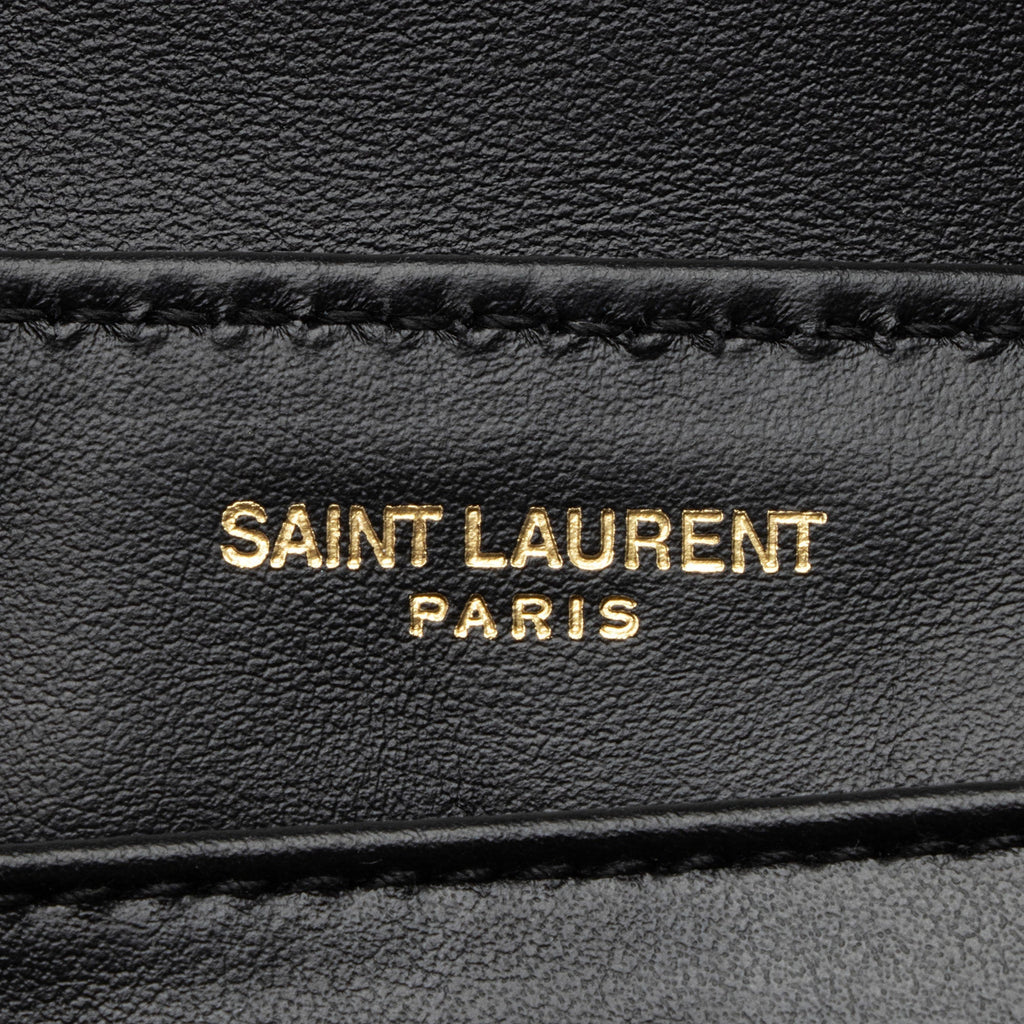 Saint Laurent Matelasse Calfskin Monogram LouLou Toy Crossbody Bag (SHF-4hU5Ge)