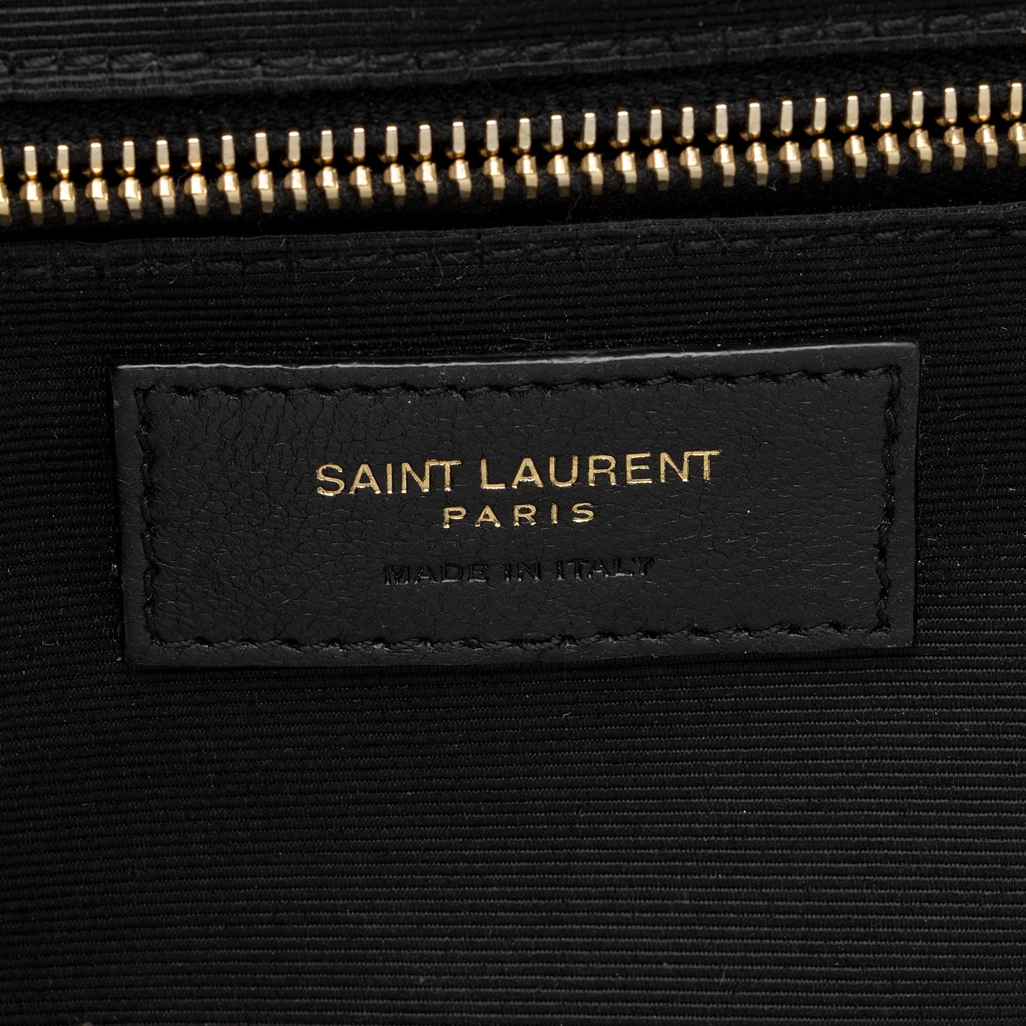 Saint Laurent Mixed Matelasse Grain de Poudre Monogram Large Envelope Bag (SHF-bhZZVe)