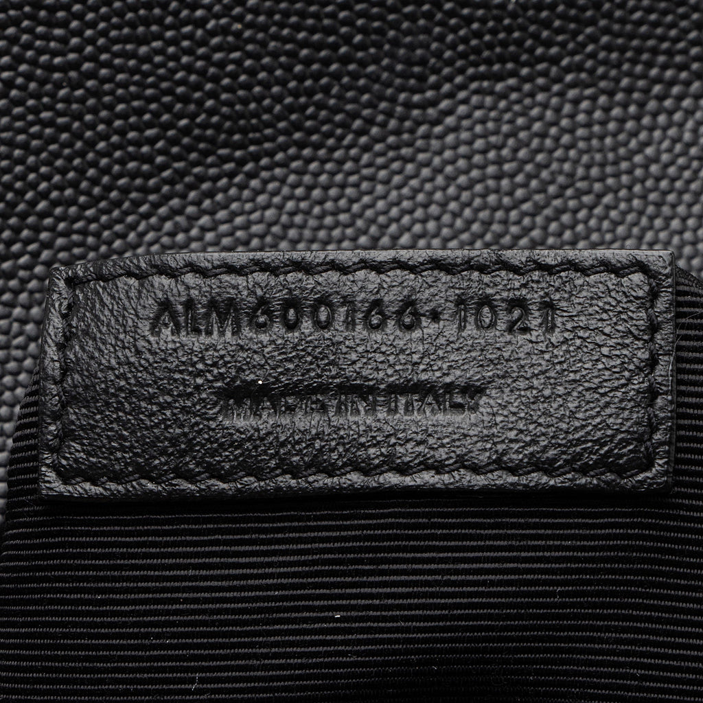Saint Laurent Mixed Matelasse Grain de Poudre Monogram Large Envelope Bag (SHF-xlS4gs)