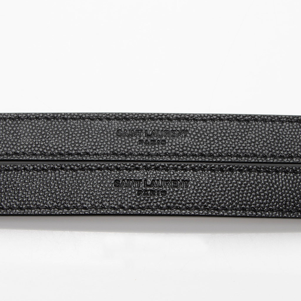 Saint Laurent Mixed Matelasse Grain de Poudre Monogram Large Envelope Bag (SHF-xlS4gs)