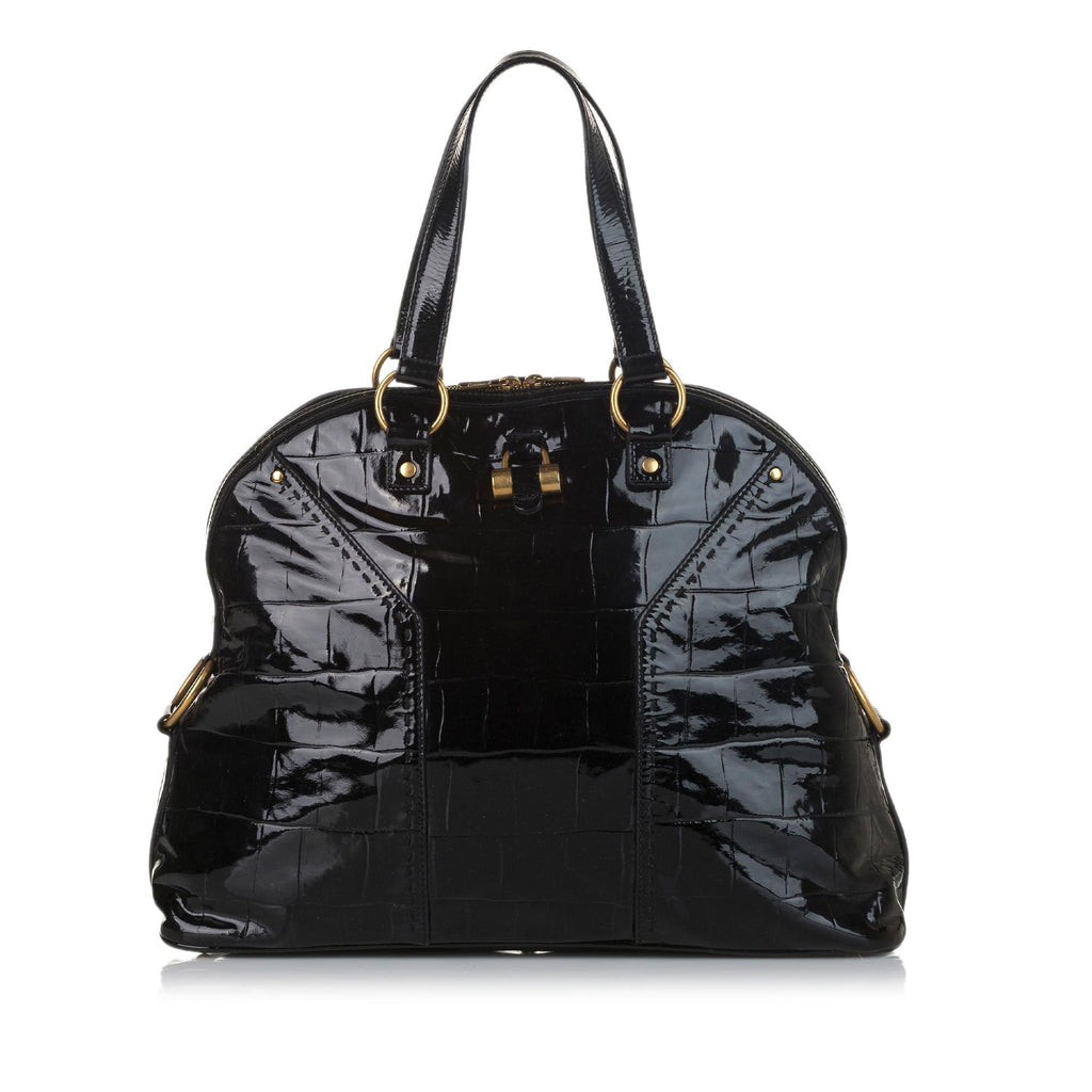 Saint Laurent Muse Patent Leather Bag (SHG-35616)