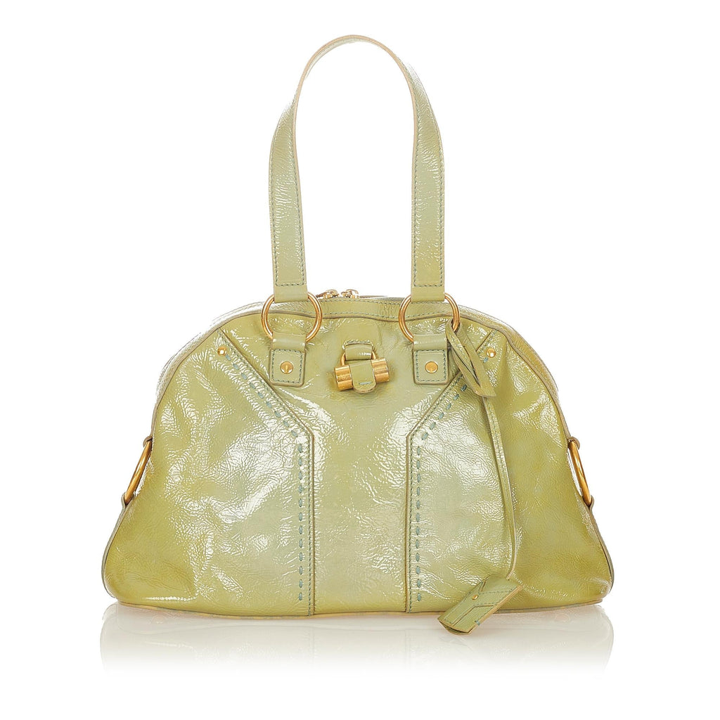 Saint Laurent Muse Patent Leather Handbag (SHG-24132)