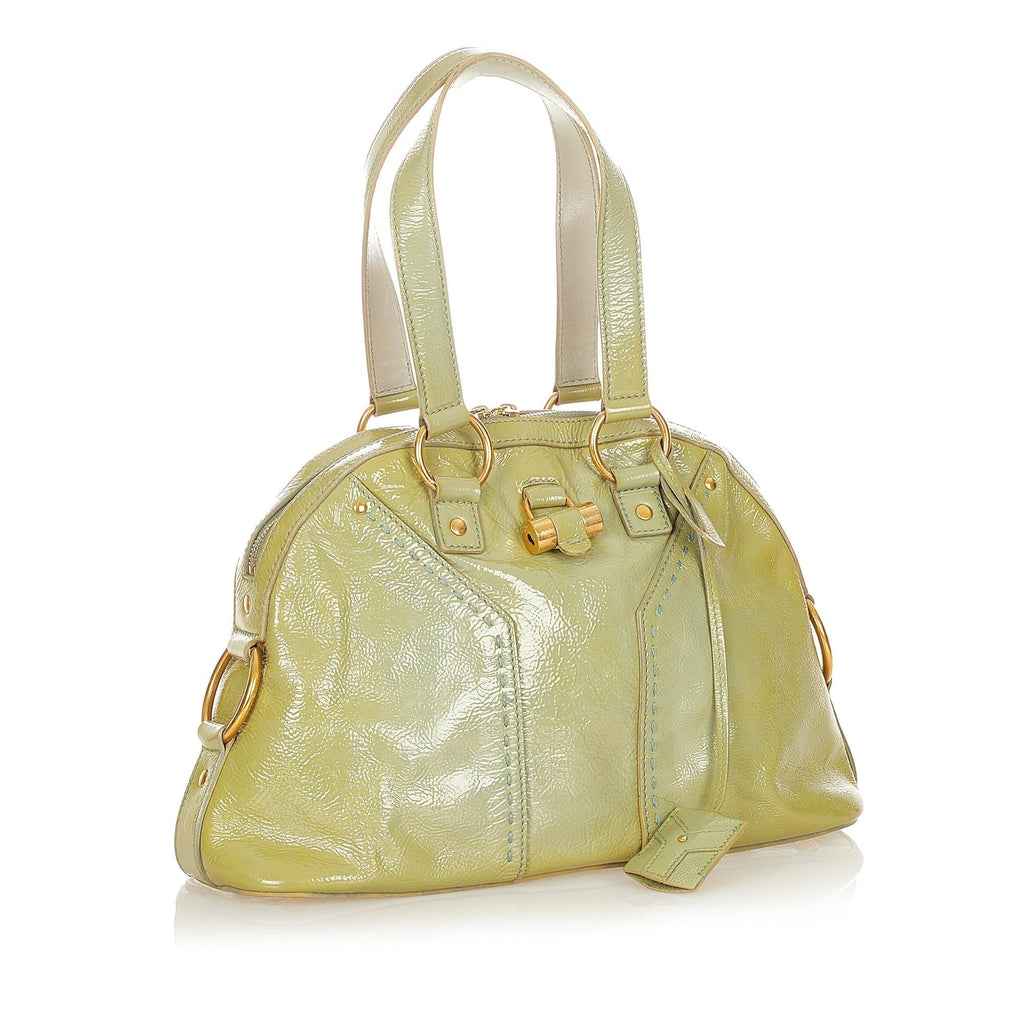 Saint Laurent Muse Patent Leather Handbag (SHG-24132)