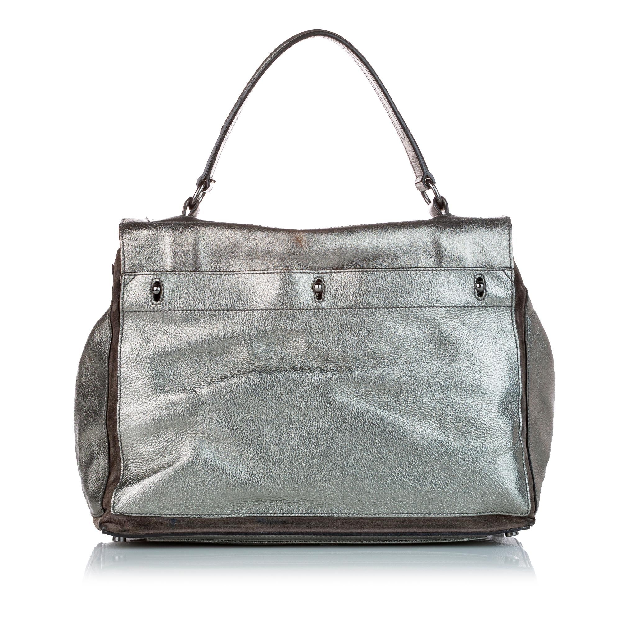 Saint Laurent Muse Two Leather Handbag (SHG-36185)