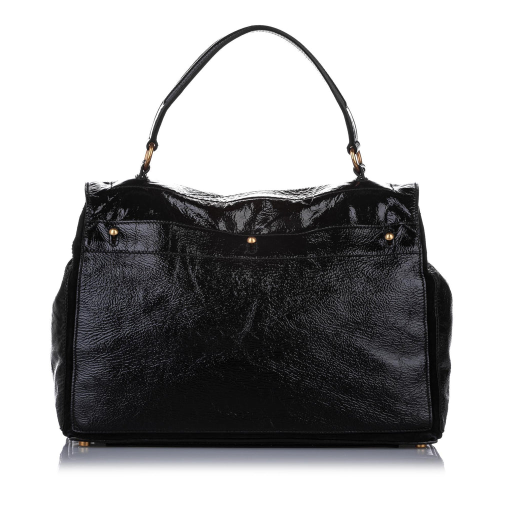 Saint Laurent Muse Two Patent Leather Handbag (SHG-22757)