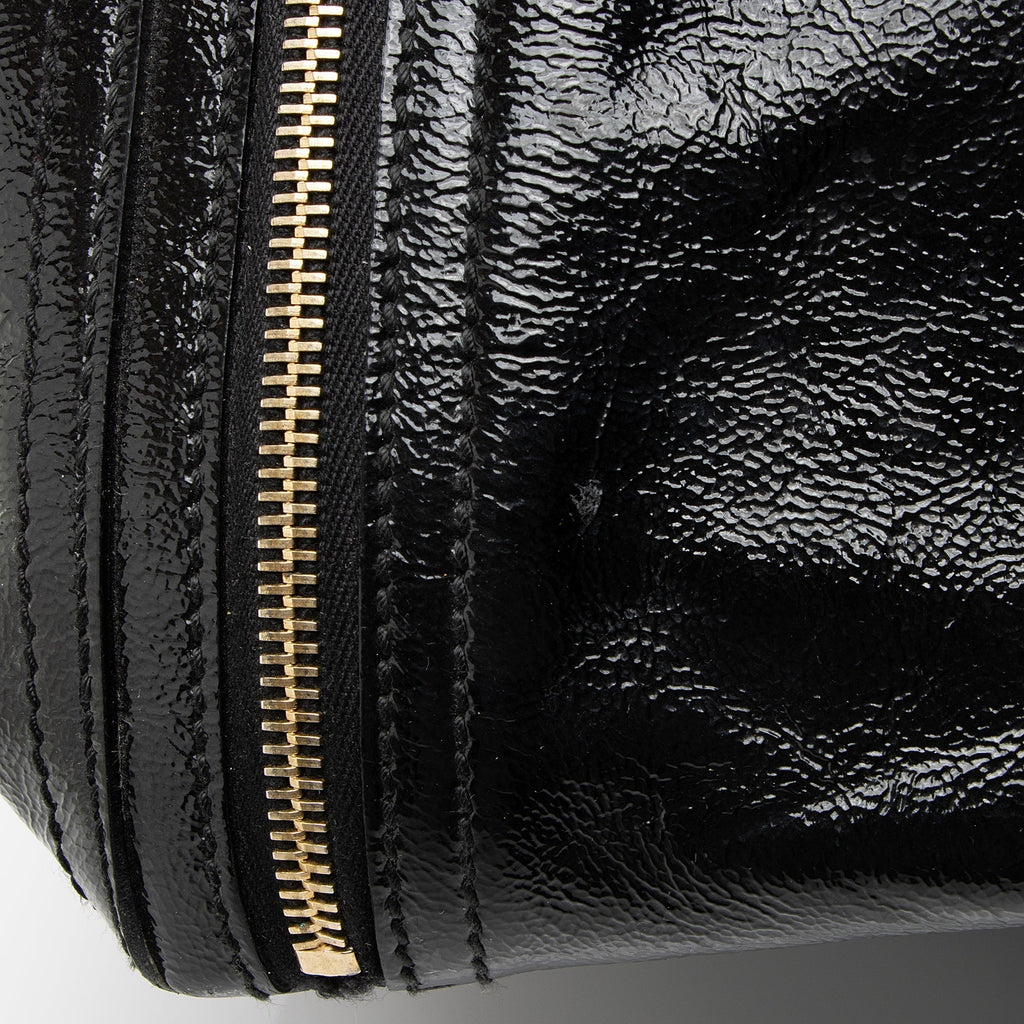 Saint Laurent Patent Leather Downtown Large Tote (SHF-23143)