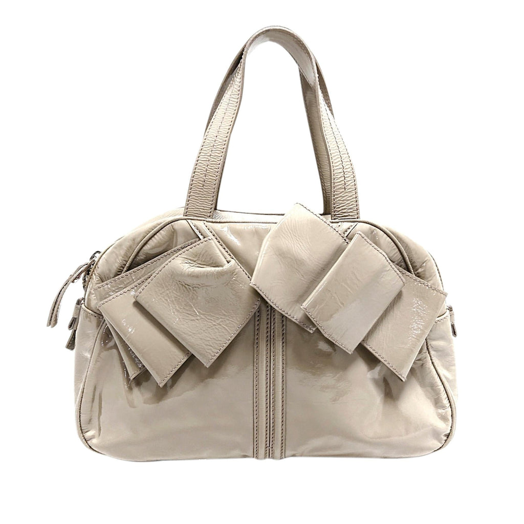 Saint Laurent Patent Leather Shoulder Bag (SHG-33480)