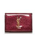 Saint Laurent Patent Leather Small Wallet (SHG-28917)