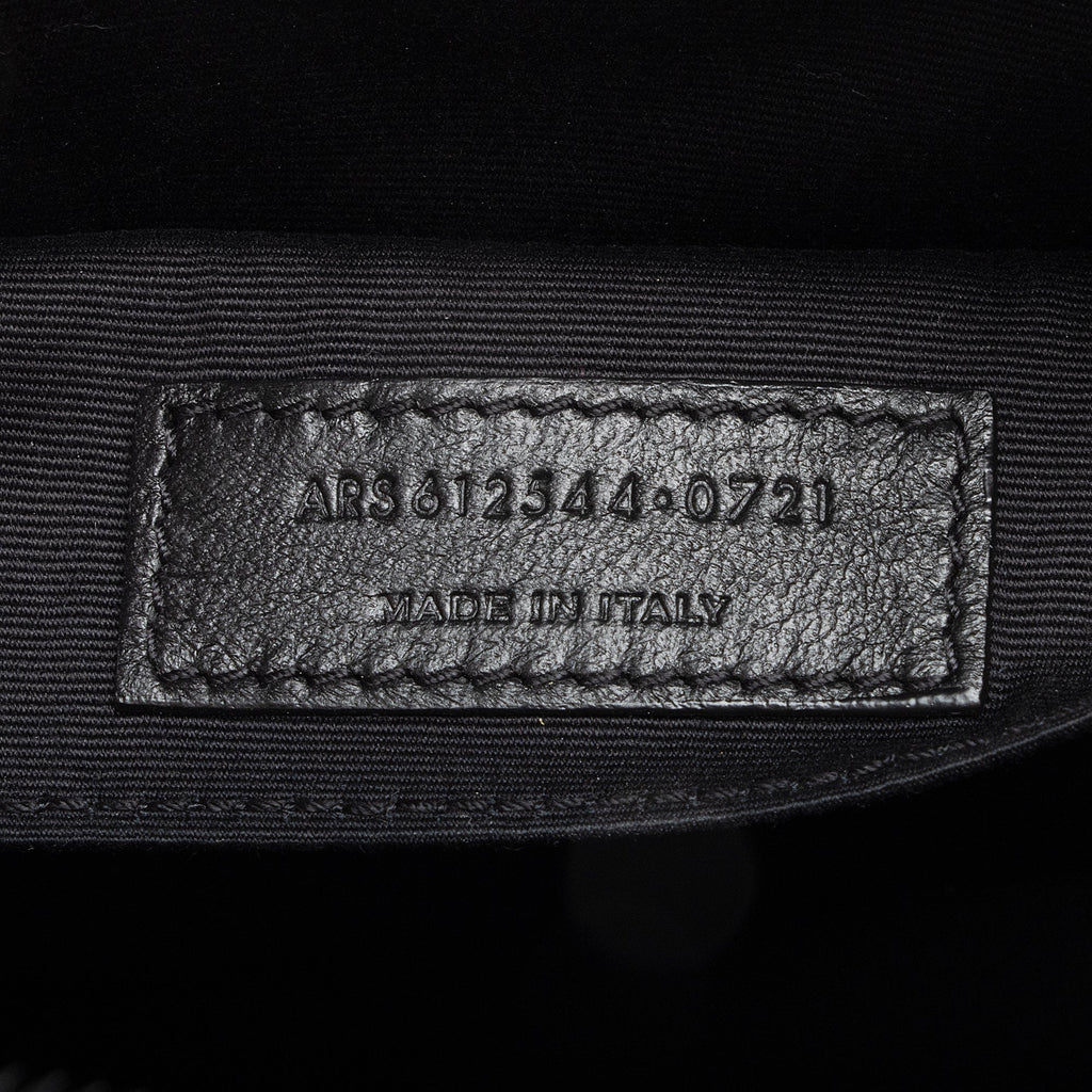 Saint Laurent Matelasse Patent Leather Monogram Lou Camera Bag (SHF-23056)