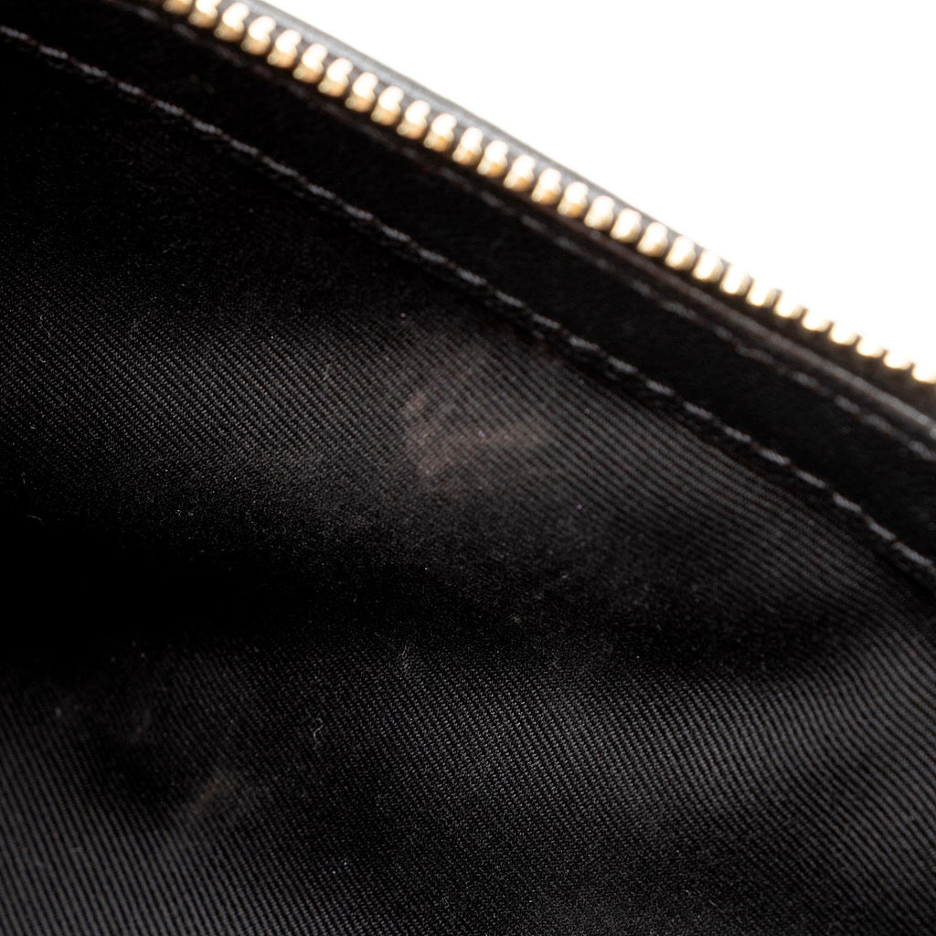 Saint Laurent Quilted Lambskin Pouch (SHF-22668)