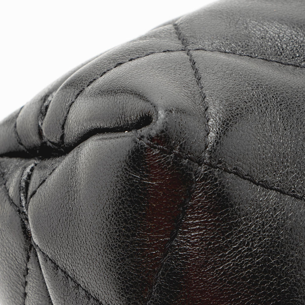 Saint Laurent Quilted Lambskin Pouch (SHF-22668)