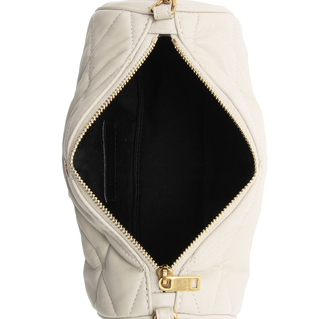 Saint Laurent Quilted Lambskin Sade Mini Tube Bag (SHF-SBssyh)