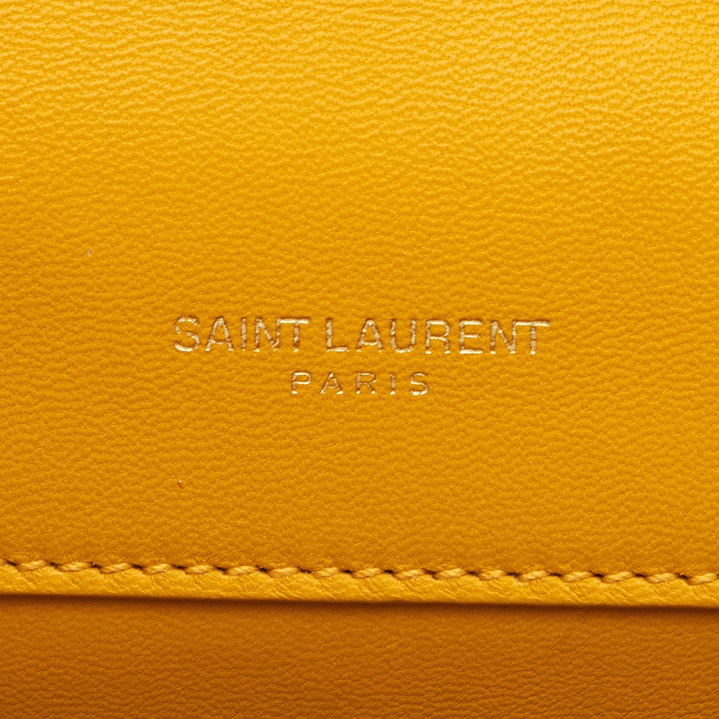 Saint Laurent Suede Monogram Kate Tassel Medium Shoulder Bag (SHF-ODWp7x)